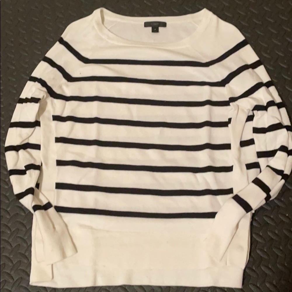 Jcrew striped sweater